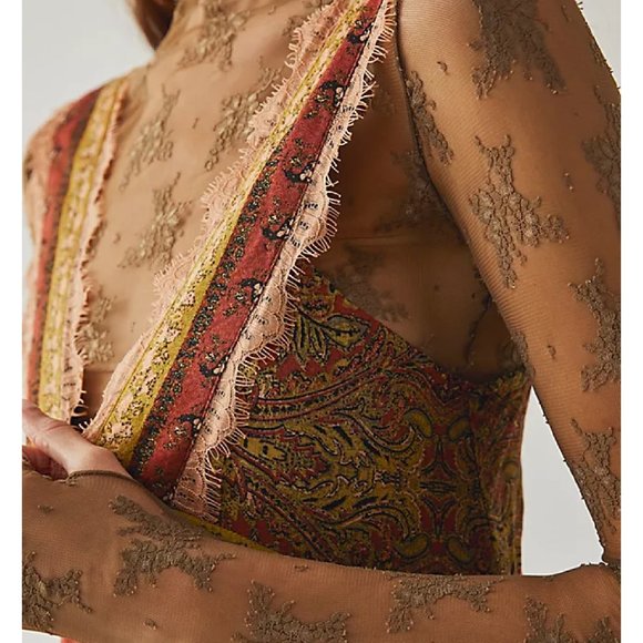 FREE PEOPLE East Willow Trapeze Slip Dress NEW WITH TAGS - Picture 6 of 6